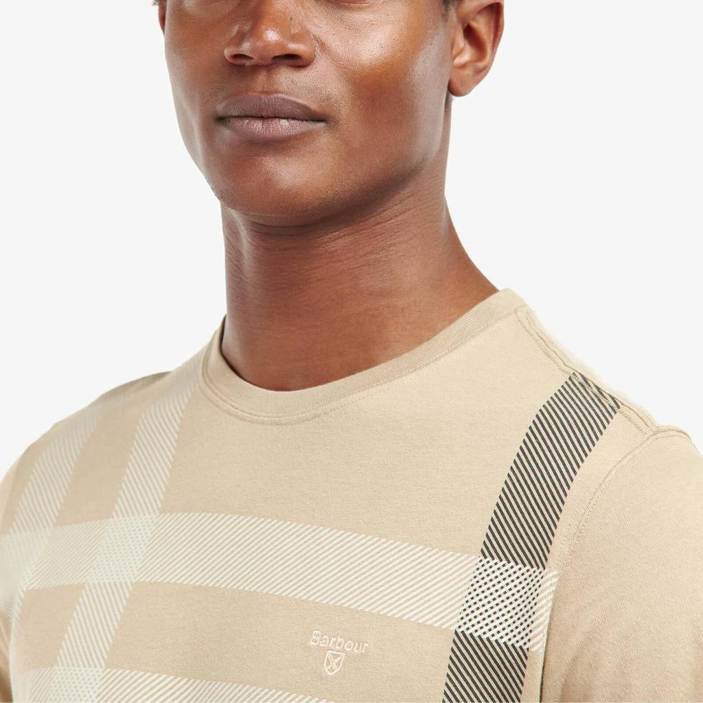 商品Barbour|Barbour Heritage Norman Geometric Cotton T-Shirt,价格¥199,第3张图片详细描述