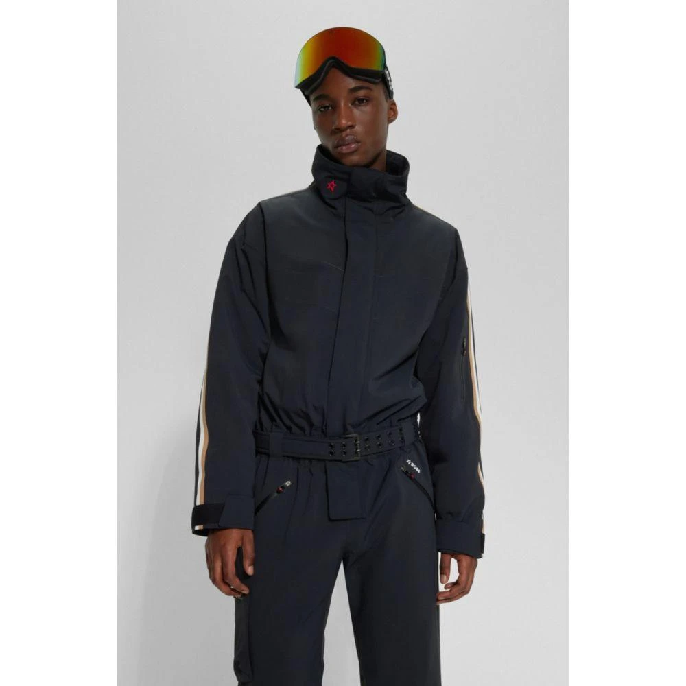 商品Hugo Boss|x Perfect Moment branded ski suit with stripes,价格¥9865,第3张图片详细描述