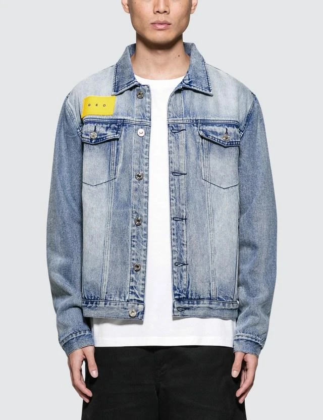 商品GEO|Logo Denim Jacket,价格¥2232,第1张图片