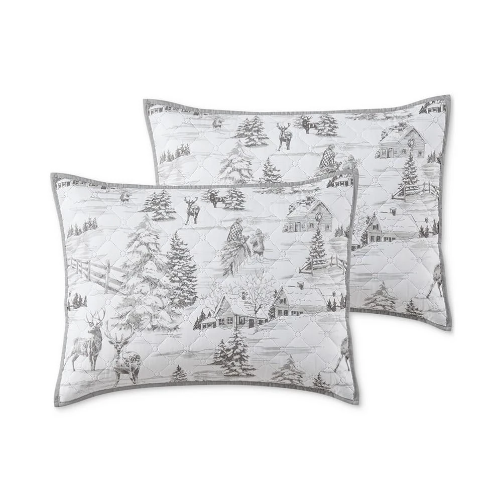 商品Charter Club|Christmas Town Quilt Bag Set, Full/Queen, Created For Macy's,价格¥227,第3张图片详细描述