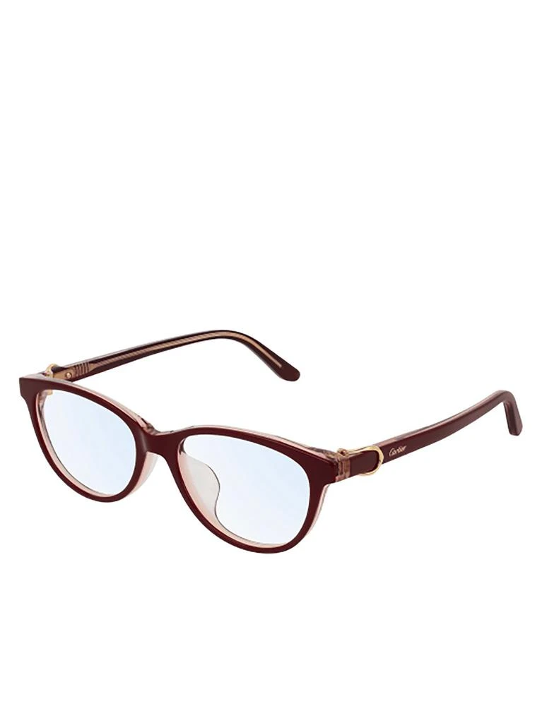 商品Cartier|Cartier Oval Frame Glasses,价格¥2569,第2张图片详细描述