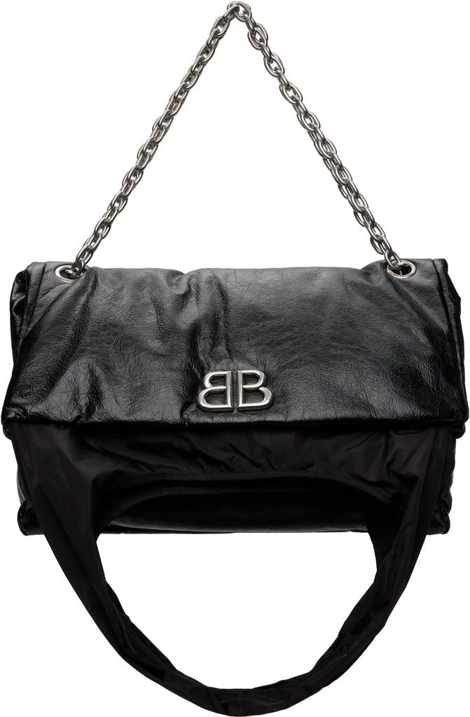 商品Balenciaga|黑色大号 Monaco Chain 托特包,价格¥23304,第4张图片详细描述