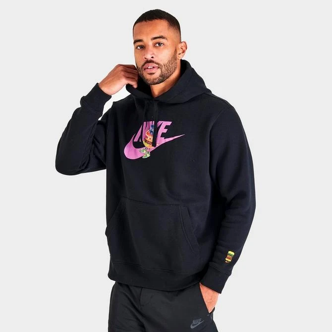 商品NIKE|Men's Nike Sportswear Burger Fleece Pullover Hoodie,价格¥333,第3张图片详细描述