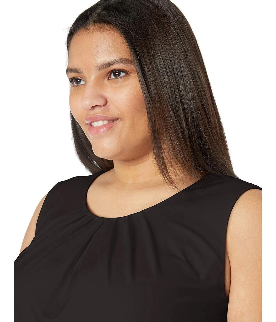 商品Calvin Klein|Plus Size Pleat Neck Cami,价格¥392,第2张图片详细描述