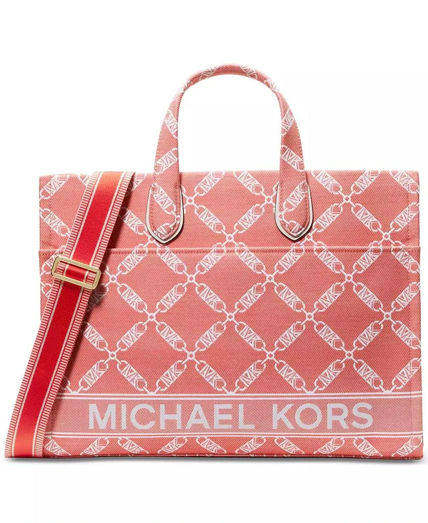 商品Michael Kors|Gigi Logo Large Grab Tote,价格¥1304,第1张图片