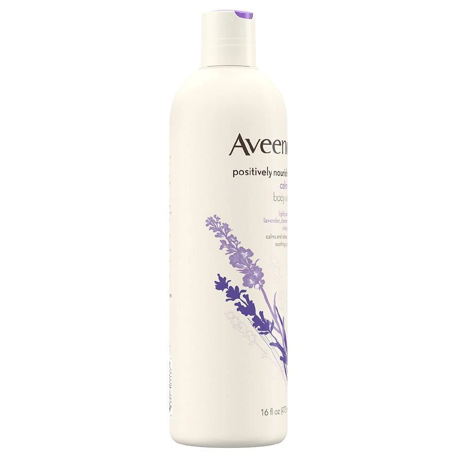 商品Aveeno|Positively Nourishing Calming Lavender Body Wash Calming Lavender, Chamomile + Ylang Ylang,价格¥76,第3张图片详细描述