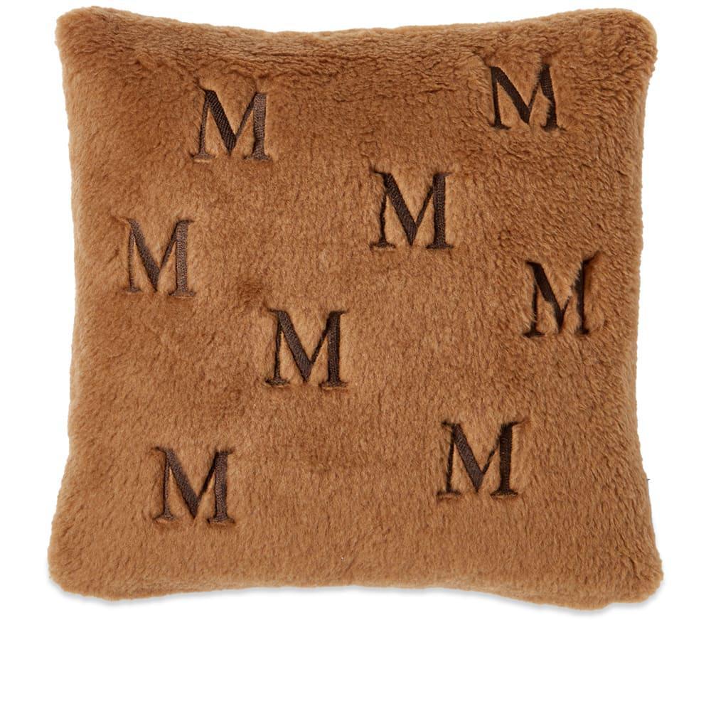 商品Max Mara|Max Mara Teddy Logo Pillow,价格¥2443,第1张图片