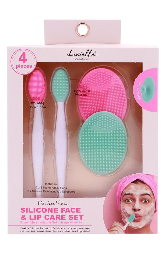 商品Upper Canada Soaps|Flawless Skin Silicone Face & Lip Care 4-Piece Set,价格¥56,第2张图片详细描述