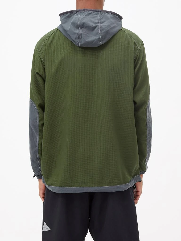 商品And Wander|Vent ripstop hooded jacket,价格¥2104,第5张图片详细描述