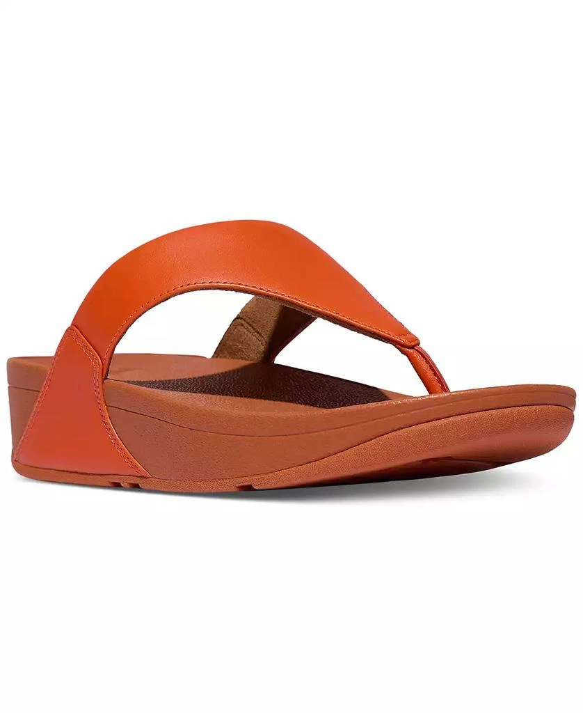 商品FitFlop|Women's Lulu Leather Toe-Thongs Sandals,价格¥669,第1张图片