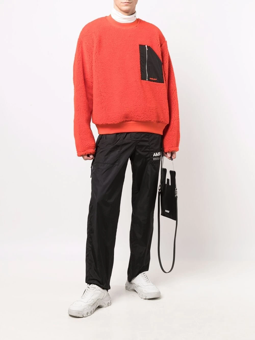 商品Ambush|Ambush 男士卫衣 BMEA013F21FAB0012222 橙色,价格¥2727,第4张图片详细描述