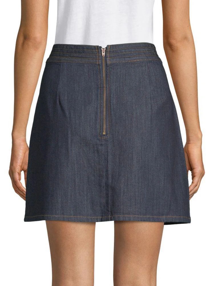 商品ei8ht dreams|Lace-Up Denim Skirt,价格¥198,第2张图片详细描述