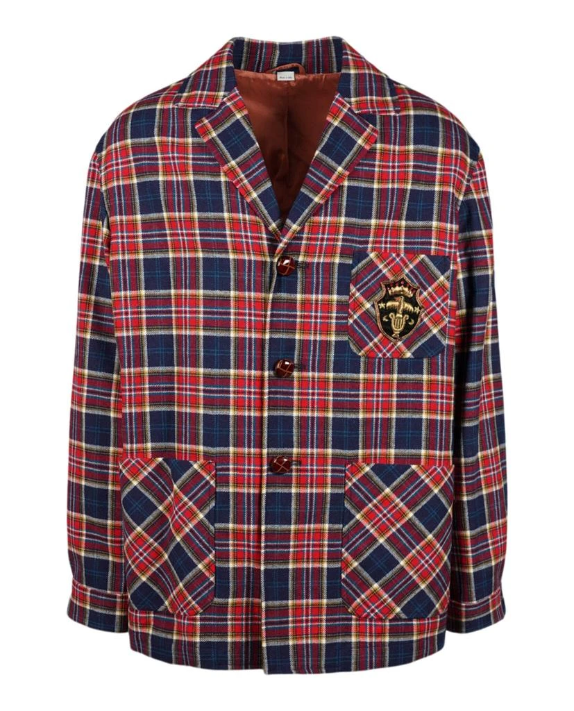 商品Gucci|Check Wool Jacket,价格¥4282,第1张图片