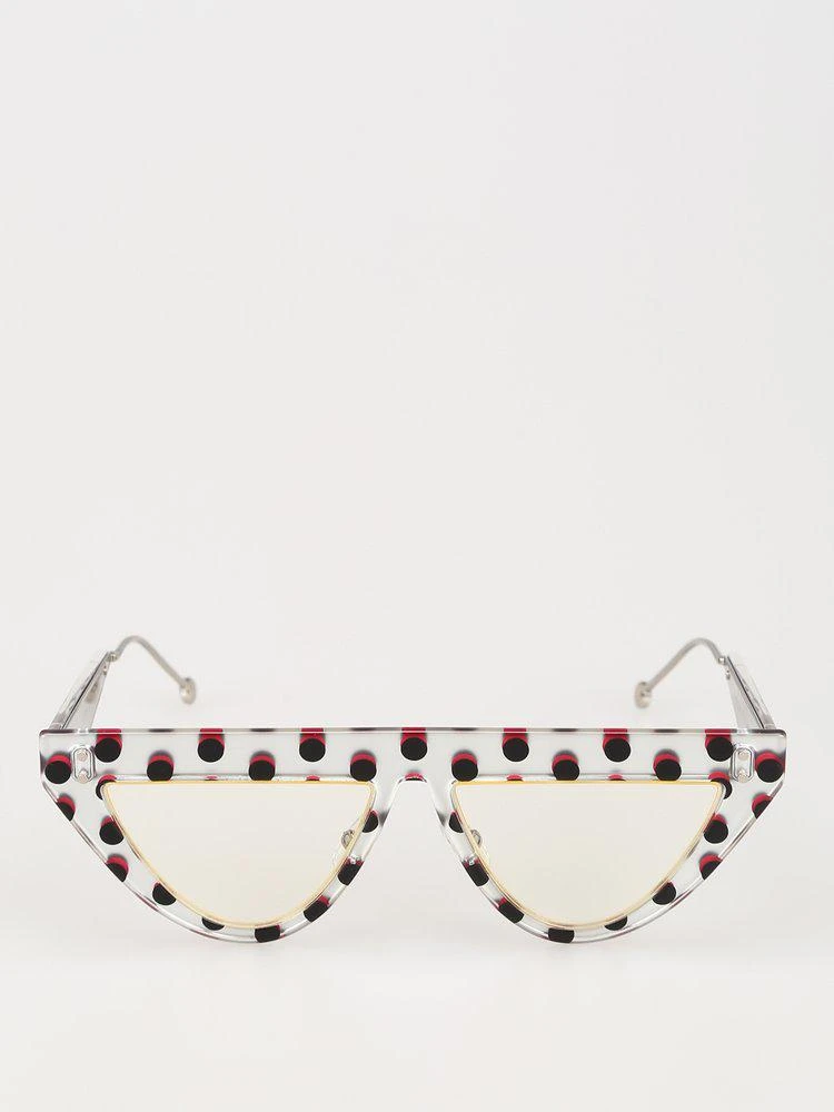 商品Fendi|Fendi Eyewear Polka Dot Sunglasses,价格¥1729,第1张图片