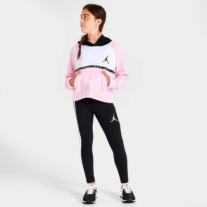 商品Jordan|Girls' Jordan Colorblock Taped Hoodie,价格¥113,第2张图片详细描述