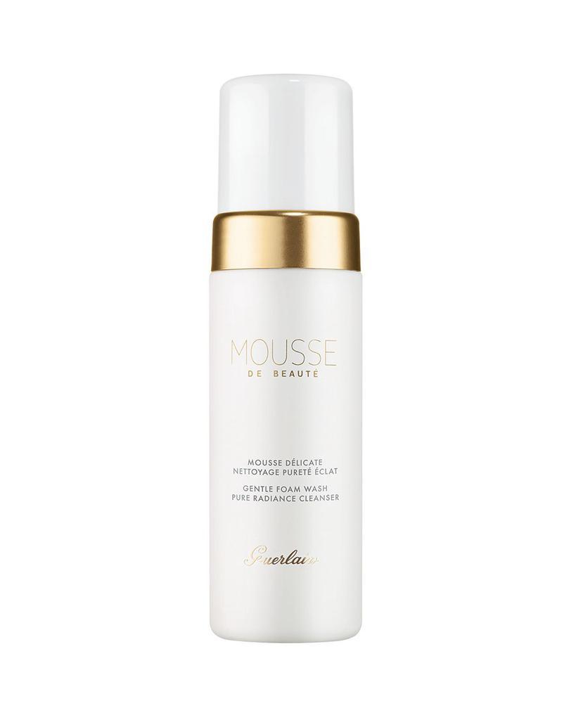 商品Guerlain|Mousse de Beauté Gentle Foam Wash Pure Radiance Cleanser 5 oz.,价格¥443,第3张图片详细描述