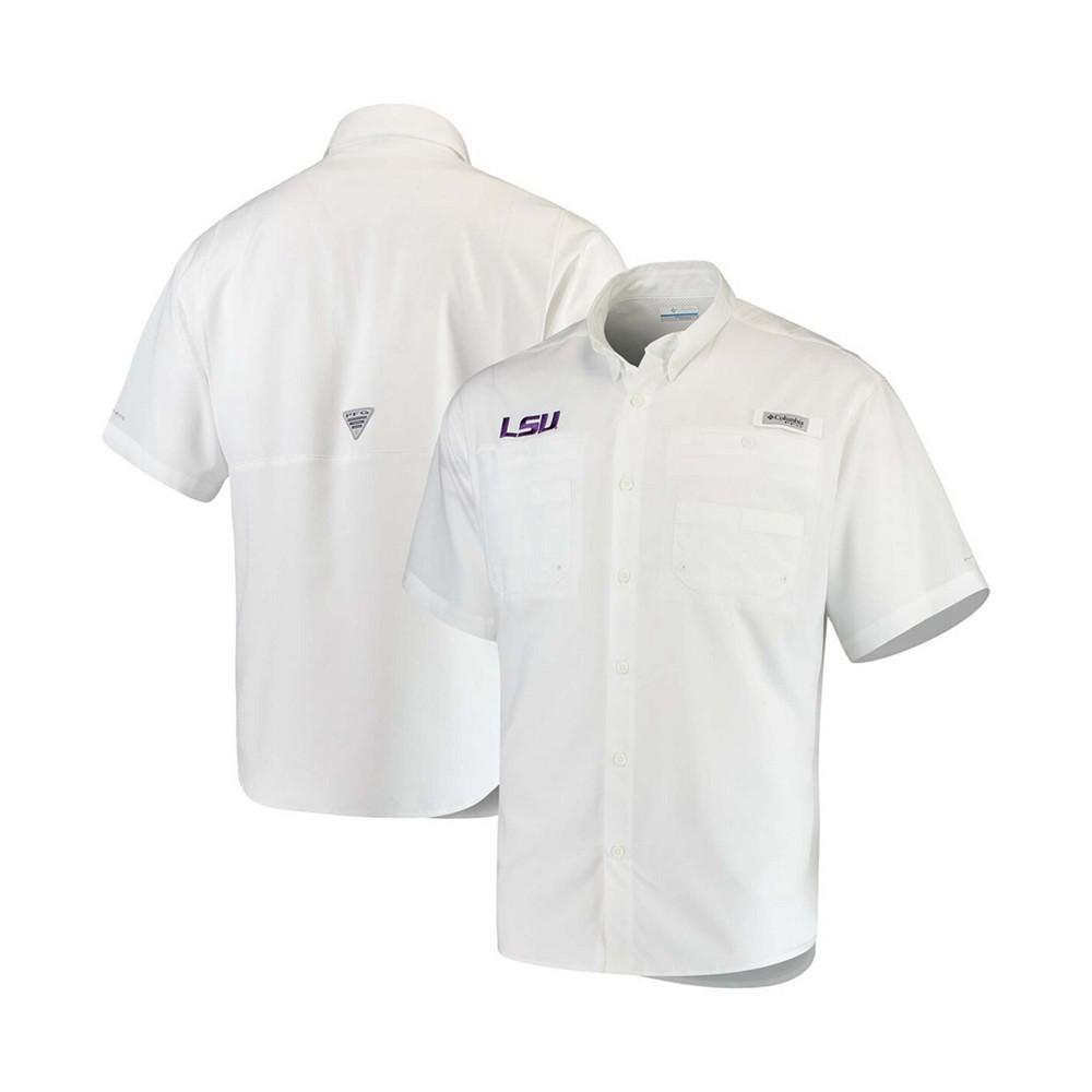 商品Columbia|Men's LSU Tigers PFG Tamiami Shirt,价格¥407,第1张图片