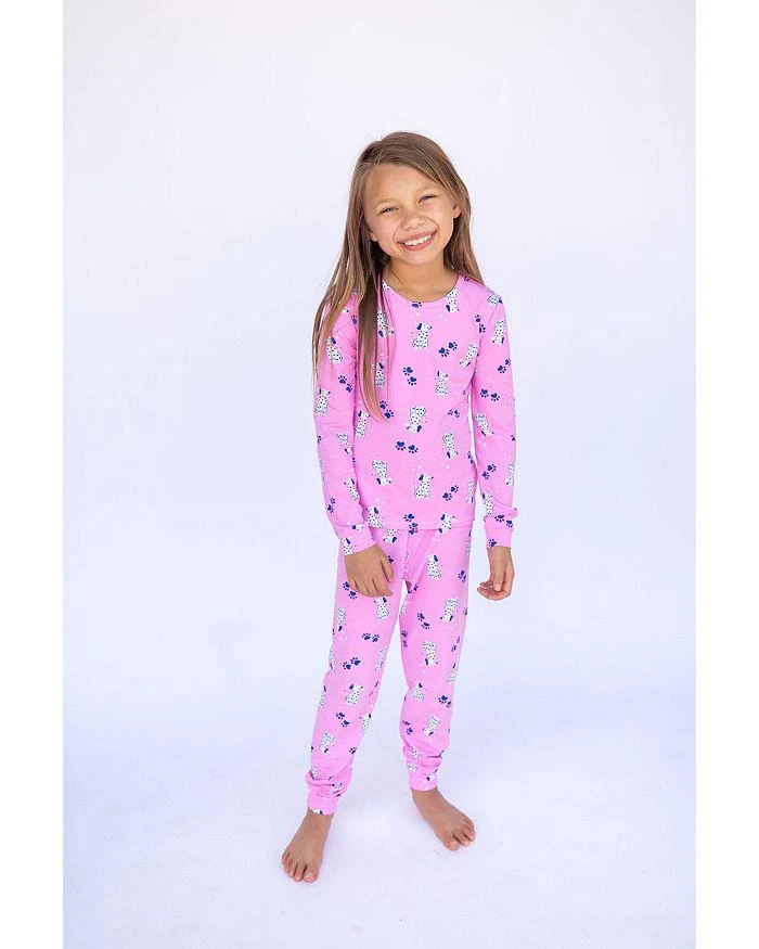 商品Lovey&Grink|Girls' Puppy Pajama Set - Baby, Little Kid, Big Kid,价格¥314,第2张图片详细描述