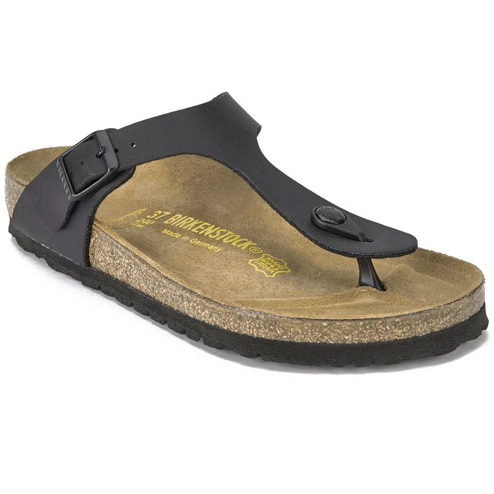 商品Birkenstock|BIRKENSTOCK WOMEN'S GIZEH TOE-POST SANDALS - BLACK,价格¥639,第2张图片详细描述