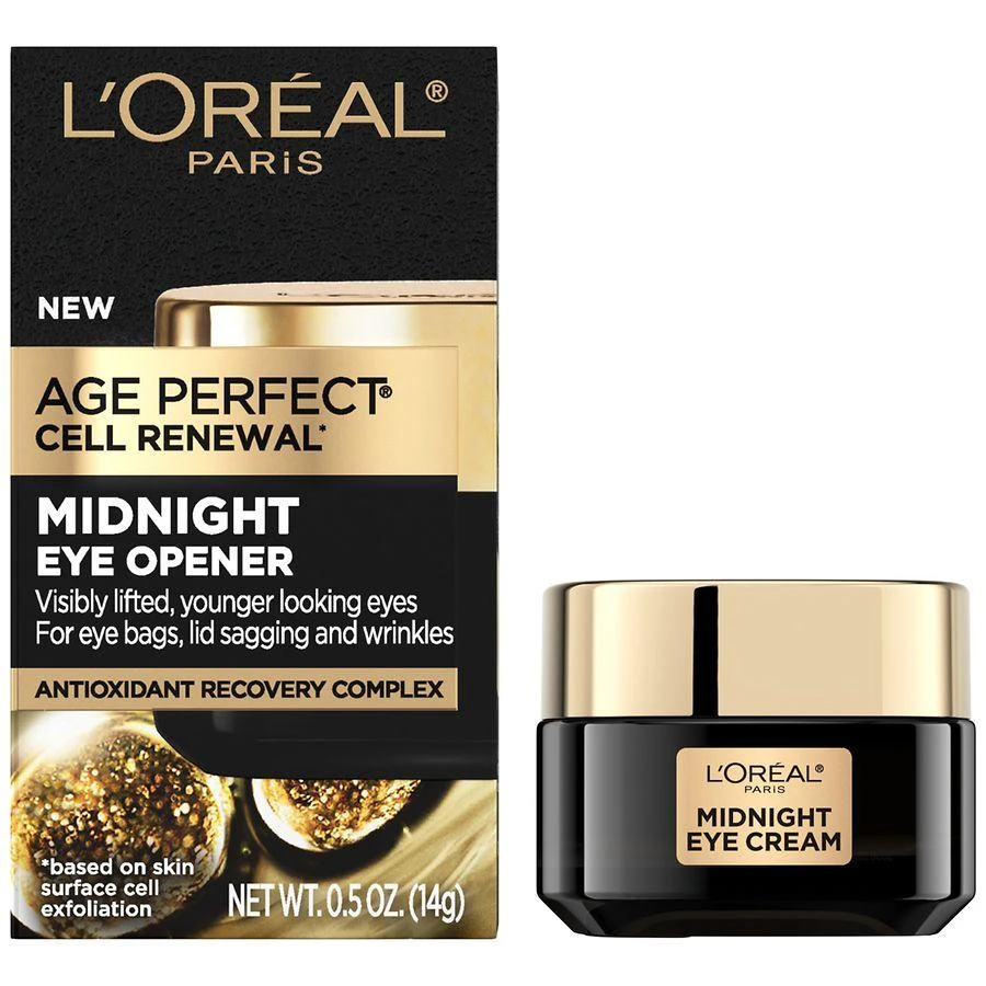 商品L'Oreal Paris|Cell Renewal Midnight Skin Care Anti-Aging Eye Cream With Antioxidants,价格¥242,第3张图片详细描述