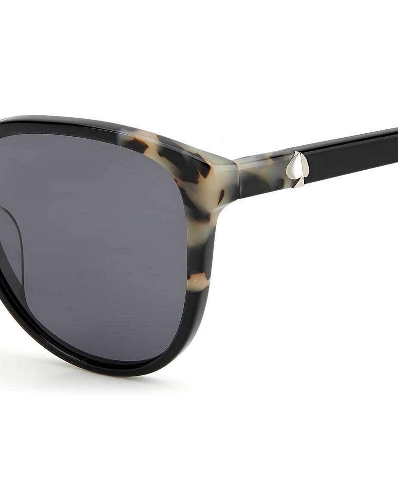 商品Kate Spade|vienne polarized round acetate sunglasses,价格¥804,第5张图片详细描述