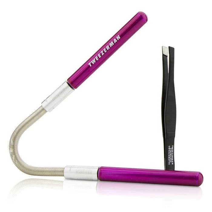 商品Tweezerman|Tweezerman 脸部除毛器 除毛夹 Facial Hair Remover-粉色(附黑色眉镊) -粉色(附黑色眉镊)(2pcs),价格¥185,第3张图片详细描述
