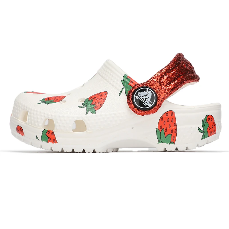Classic food print clog k 经典食物印花图案小克骆格 儿童凉鞋拖鞋洞洞鞋 商品