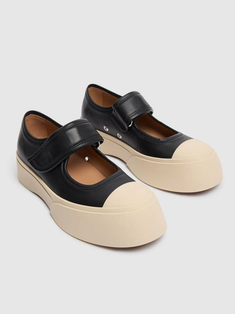 商品Marni|20mm Pablo Mary Jane Leather Shoes,价格¥6270,第2张图片详细描述
