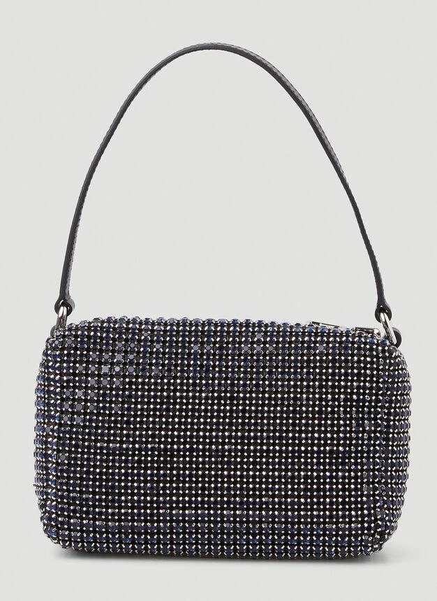 商品Alexander Wang|Heiress Medium Pouch Shoulder Bag in Blue,价格¥6046,第1张图片