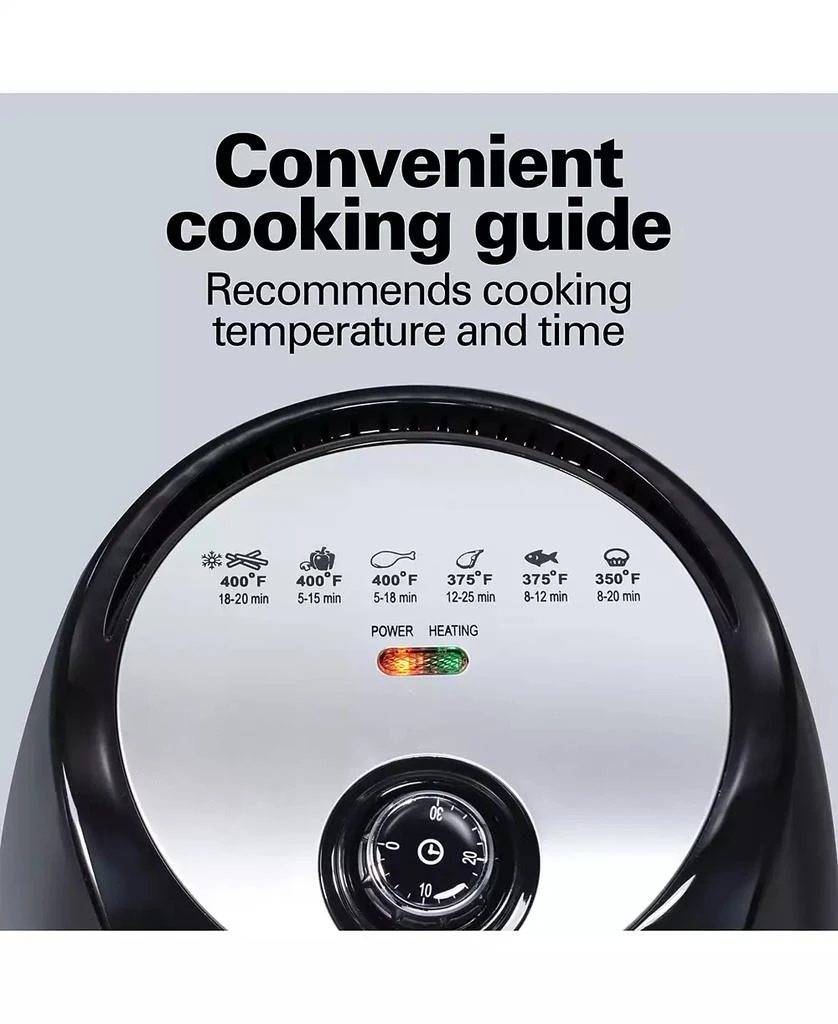 商品Hamilton Beach|1.5-L Proctor Silex Air Fryer,价格¥665,第5张图片详细描述