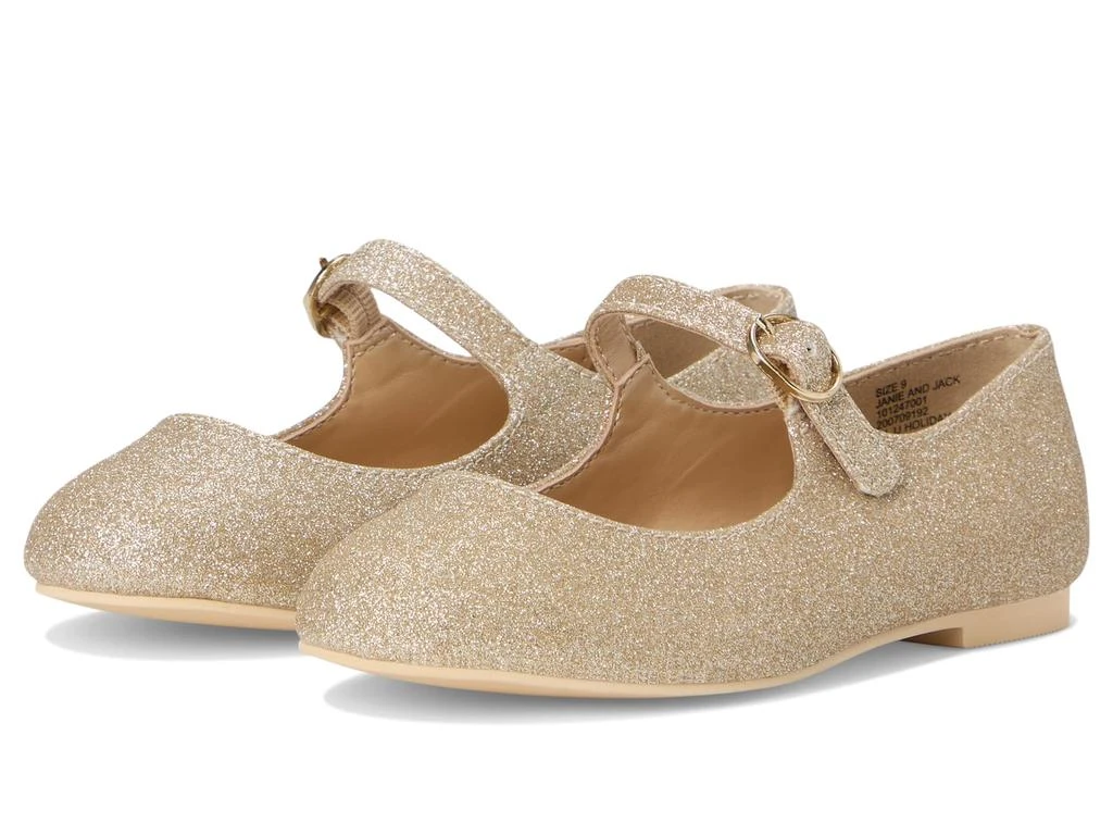 商品Janie and Jack|Glitter Bow Flat (Toddler/Little Kids/Big Kids),价格¥480,第1张图片