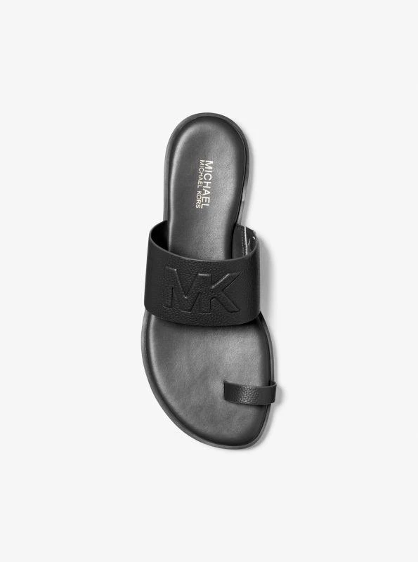 商品Michael Kors|Rosa Logo Embossed Slide Sandal,价格¥365,第3张图片详细描述