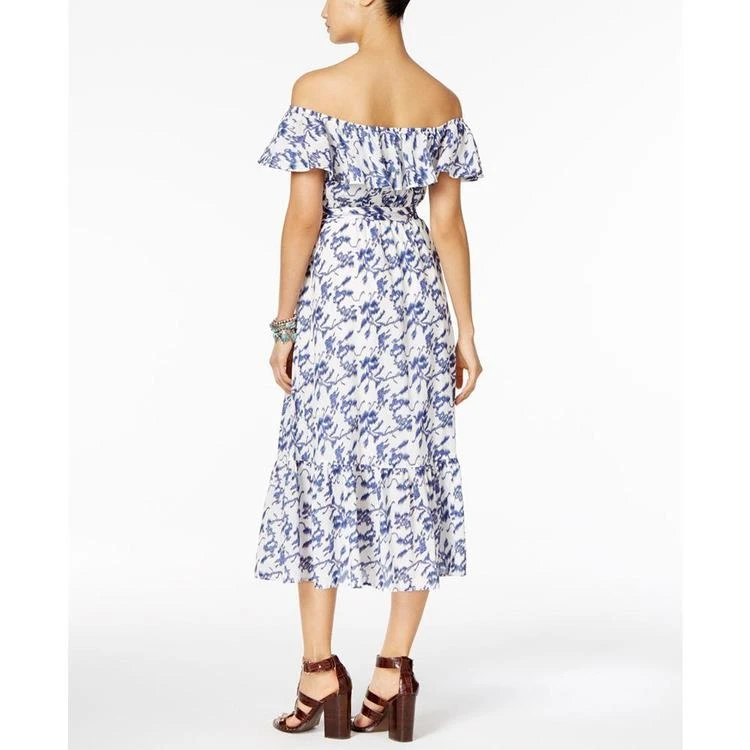 Cotton Off-The-Shoulder Midi Dress, Created for Macy's 商品