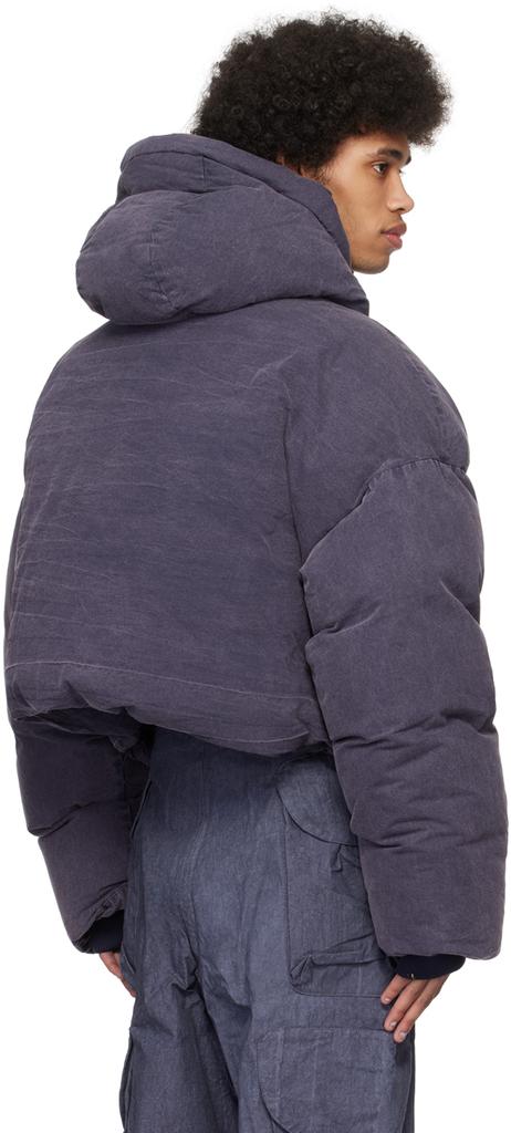 Entire Studios Navy MML Down Puffer Jacket - Coats - Compare