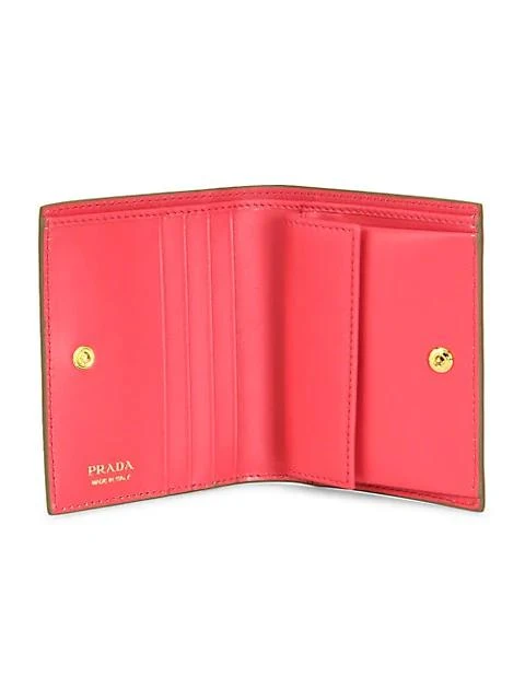 商品Prada|Bi-Color French Leather Wallet,价格¥3147,第2张图片详细描述