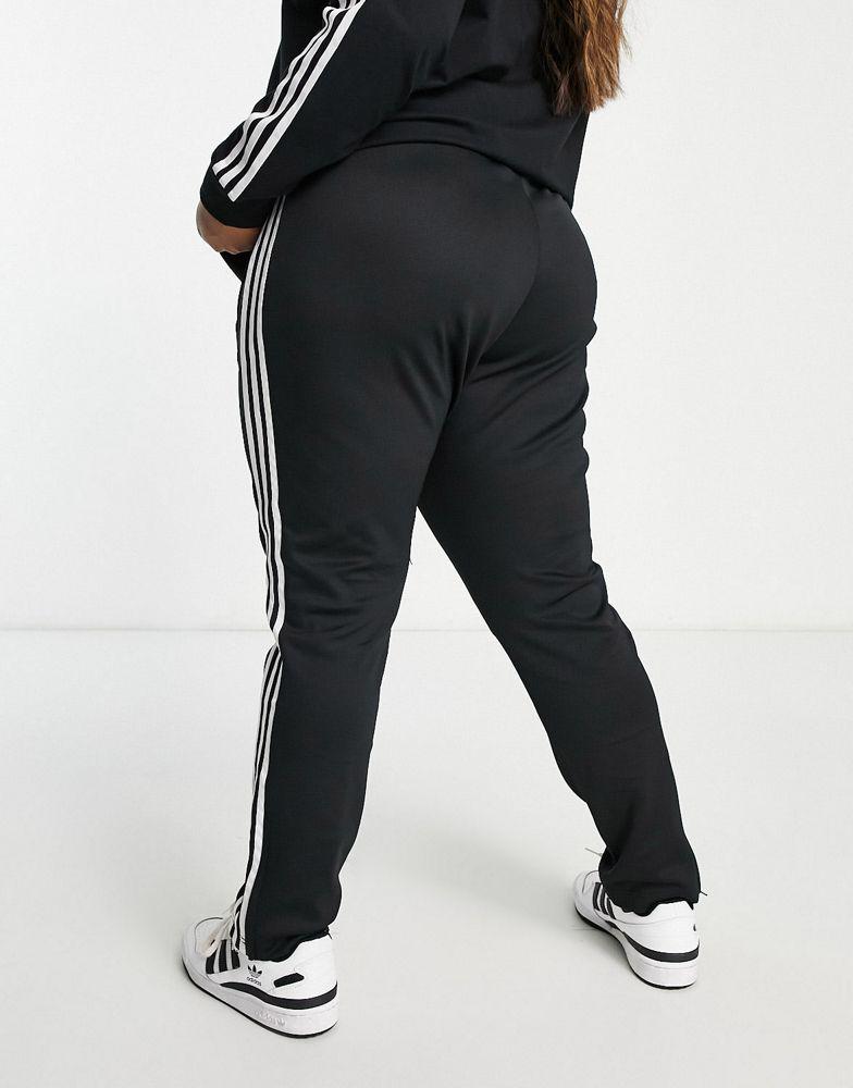 adidas Originals Plus adicolor joggers in black商品第2张图片规格展示