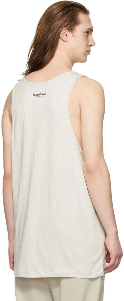 商品Essentials|Three-Pack Off-White Jersey Tank Tops,价格¥313,第3张图片详细描述