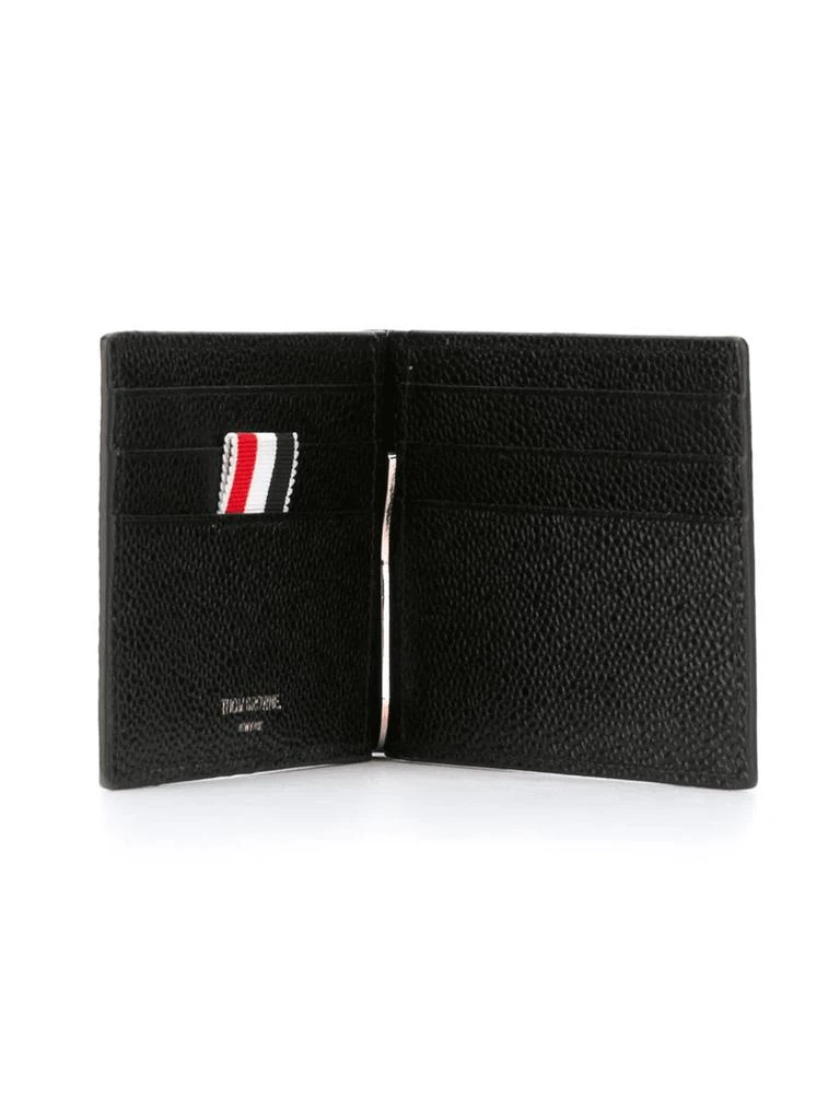 商品Thom Browne|THOM BROWN Money Clip Wallet In Black Pebble Grain,价格¥3767,第3张图片详细描述