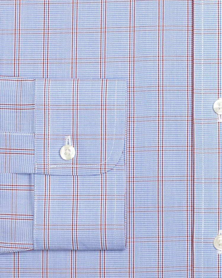 商品Brooks Brothers|Grid Classic Fit Dress Shirt,价格¥613,第2张图片详细描述