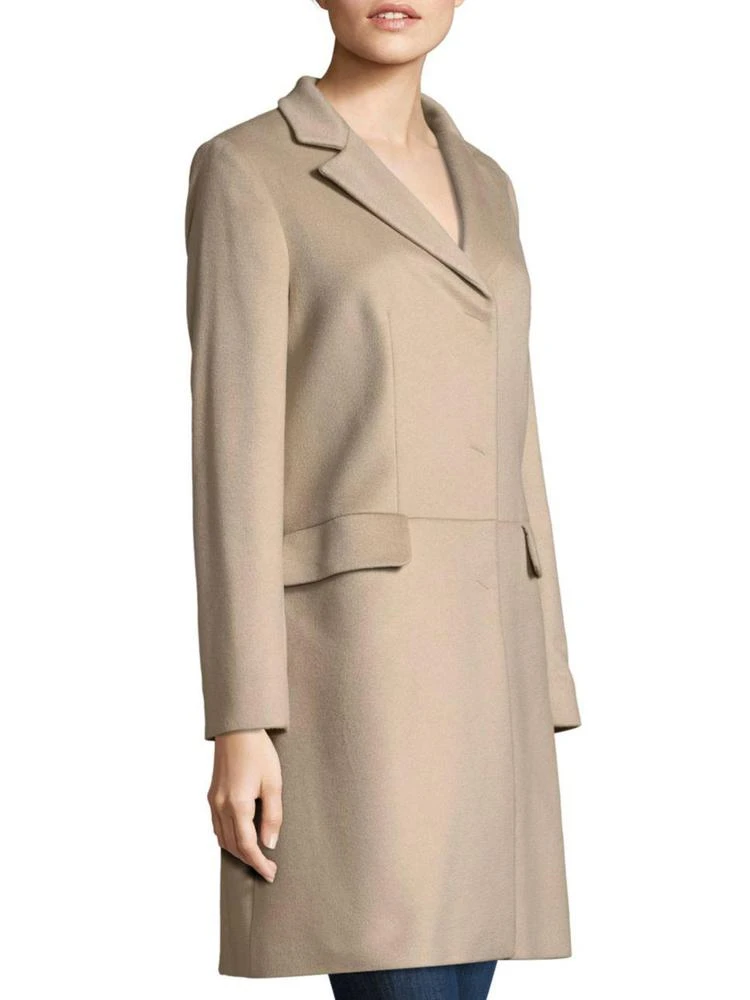 商品Cinzia Rocca|Sand Cashmere Coat,价格¥3344,第3张图片详细描述