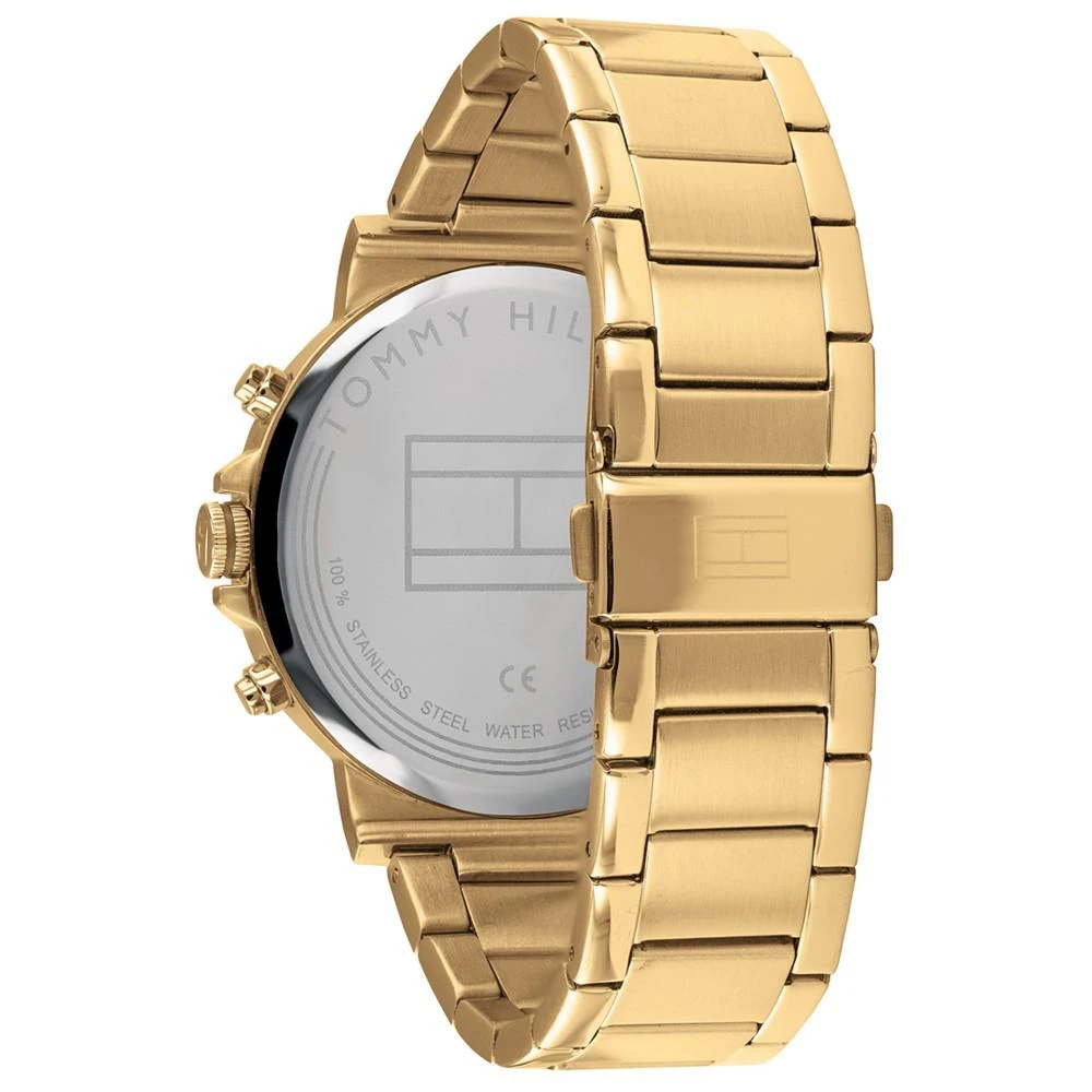 商品Tommy Hilfiger|Men's Gold-Tone Bracelet Watch 44mm,价格¥1202,第3张图片详细描述
