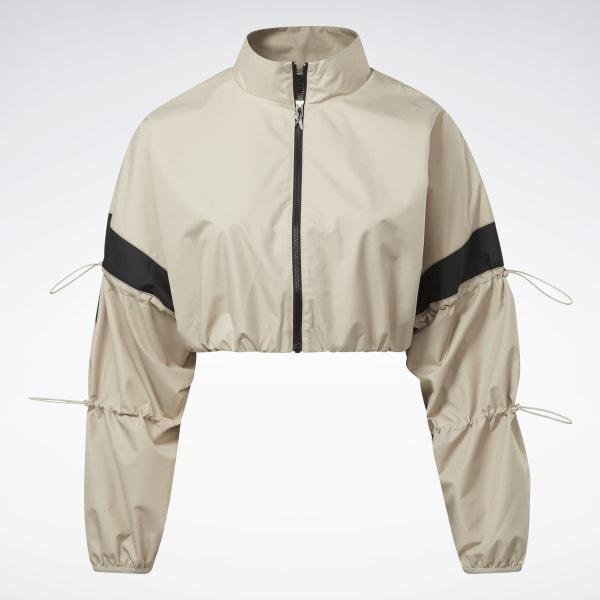 商品Reebok|Cardi B Woven Crop Jacket (Plus Size),价格¥609,第7张图片详细描述