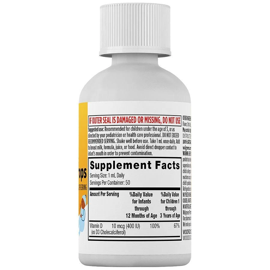 商品Walgreens|Infant Vitamin D Drops,价格¥81,第4张图片详细描述
