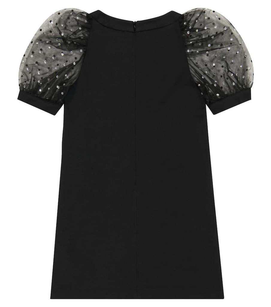 商品Moschino|铆钉泡泡袖连衣裙,价格¥1495-¥1538,第6张图片详细描述