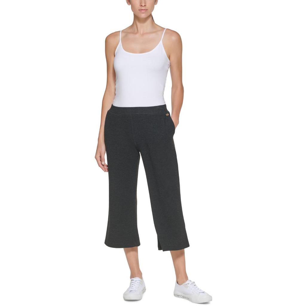 Calvin Klein Womens High Rise Capri Cropped Pants商品第1张图片规格展示