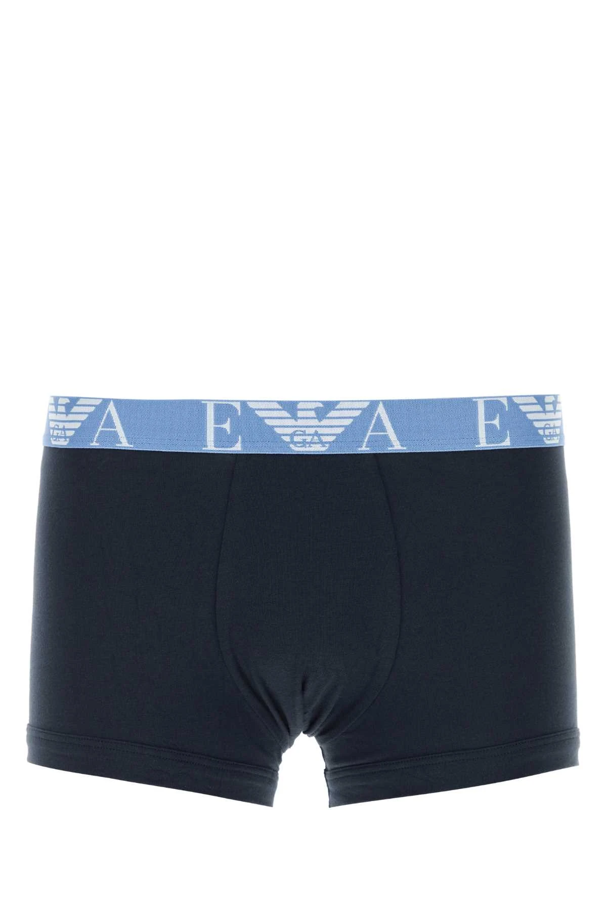 商品【商品预售7天】 Emporio Armani|Emporio Armani 男士短裤 1113574F71564135 蓝色,价格¥474,第1张图片