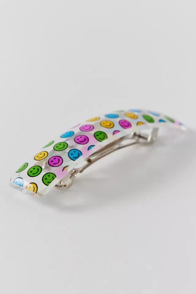 商品Urban Renewal|Urban Renewal Vintage Rectangle Happy Face Hair Clip,价格¥38,第1张图片