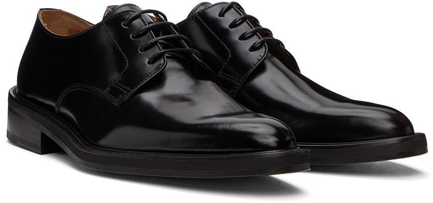 商品AMI|Black Leather Derbys,价格¥3288,第6张图片详细描述