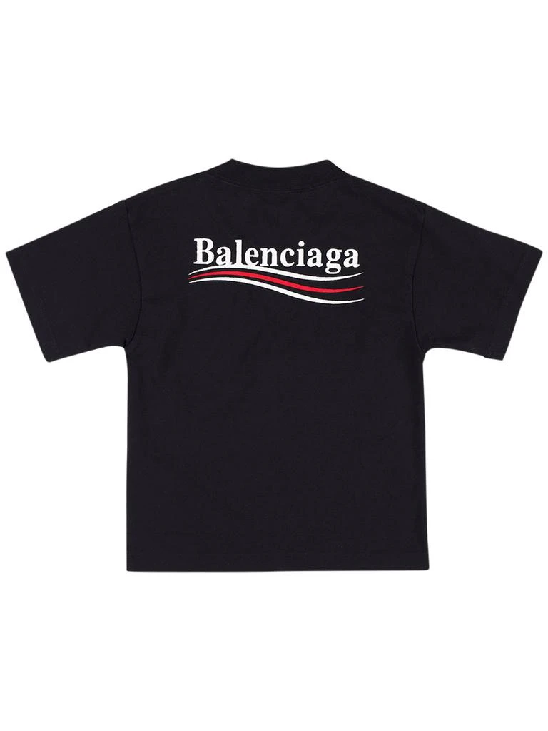 商品Balenciaga|儿童刺绣棉质 T 恤,价格¥1934,第2张图片详细描述