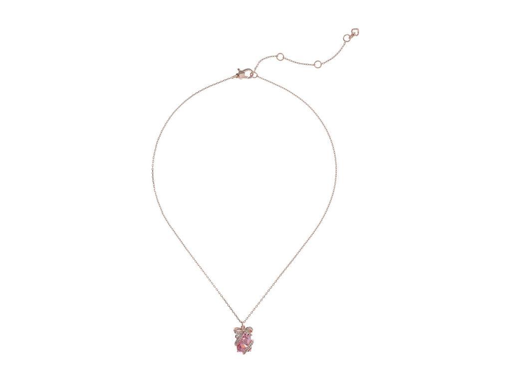 商品Kate Spade|Pavé Present Mini Pendant Necklace and Studs Earrings Set - Boxed,价格¥917,第4张图片详细描述